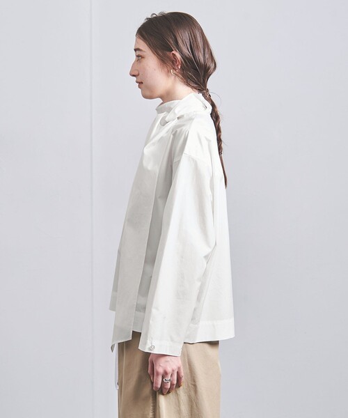 ユナイテッドアローズ UNITED ARROWS リボンブラウス ホワイト UNITED ARROWS＞C リボン ボウタイ ブラウス W （シャツ