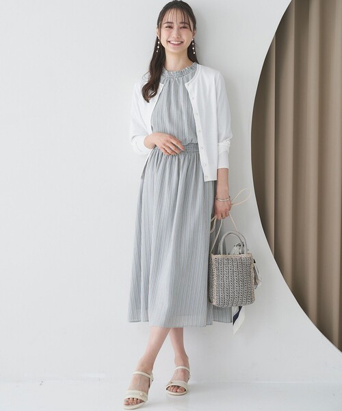 ANY SIS（エニィスィス）の「【23.0~24.5cm】リネン調ベルトプチウエッジ サンダル（サンダル・レディース・アイボリー系/ブラック系・LARGE/MEDIUM/SMALL/LL）」の10枚目の写真