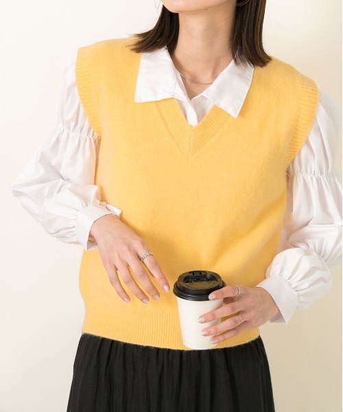 未使用】1PIU1UGUALE3 GOLF×戸賀敬城ロゴジャカードベスト4