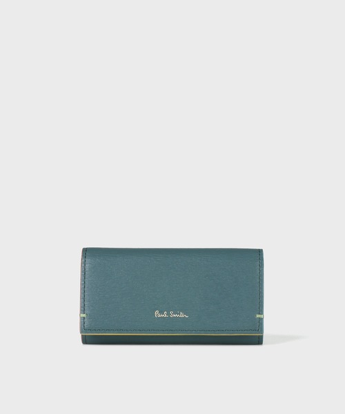 ポールスミス　キーケース　新品 ポールスミス Paul Smith キーケース （ネイビー） -waja bazar