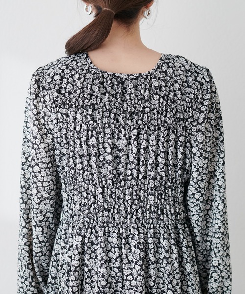 natural couture（ナチュラルクチュール）の「前後2WAY変形シャーリングワンピース（ワンピース・レディース・その他4/その他1/その他2/その他3・FREE）」の10枚目の写真