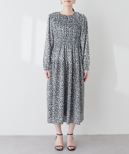 natural couture（ナチュラルクチュール）の「前後2WAY変形シャーリングワンピース（ワンピース・レディース・その他4/その他1/その他2/その他3・FREE）」の6枚目の写真