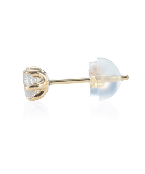 LION HEART(ライオンハート)の「“Petite Modern”ダイヤモンドピアス(Mサイズ/0.25CT)/K18ゴールド【LION HEART / ライオンハート】(ピアス(片耳用)・メンズ・イエローゴールド・ONE SIZE)」の15枚目の写真