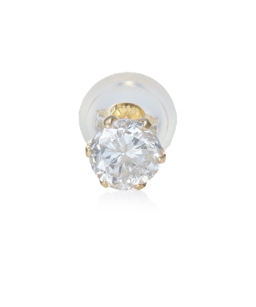 LION HEART(ライオンハート)の「“Petite Modern”ダイヤモンドピアス(Mサイズ/0.25CT)/K18ゴールド【LION HEART / ライオンハート】(ピアス(片耳用)・メンズ・イエローゴールド・ONE SIZE)」の16枚目の写真