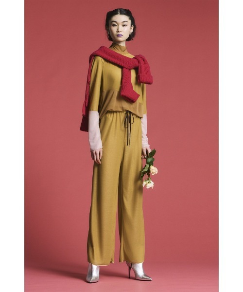 KEITA MARUYAMA(ケイタマルヤマ)の「Color Block Tops(シャツ/ブラウス・レディース・パープル/カーキ/イエロー・FREE)」の5枚目の写真