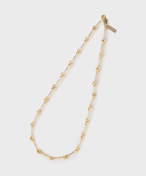 INDIVI(インディヴィ)の「◆【ショート】スティックチェーンネックレス(ネックレス・レディース・シルバー/ゴールド・00)」の2枚目の写真