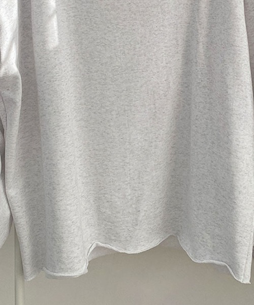 VIVID LADY(ビビッドレディー)の「オーバーフィットロゴ入り長袖トップス(Tシャツ/カットソー・レディース・ホワイト系その他/ネイビー/イエロー・FREE)」の21枚目の写真
