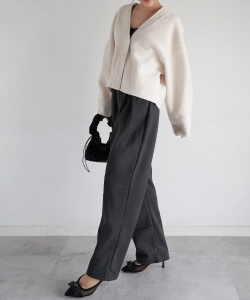 タックテーパードパンツ（その他パンツ）｜Rashik（ラシク）