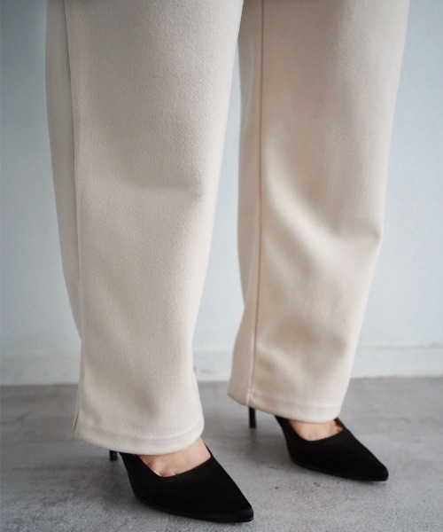 タックテーパードパンツ（その他パンツ）｜Rashik（ラシク）