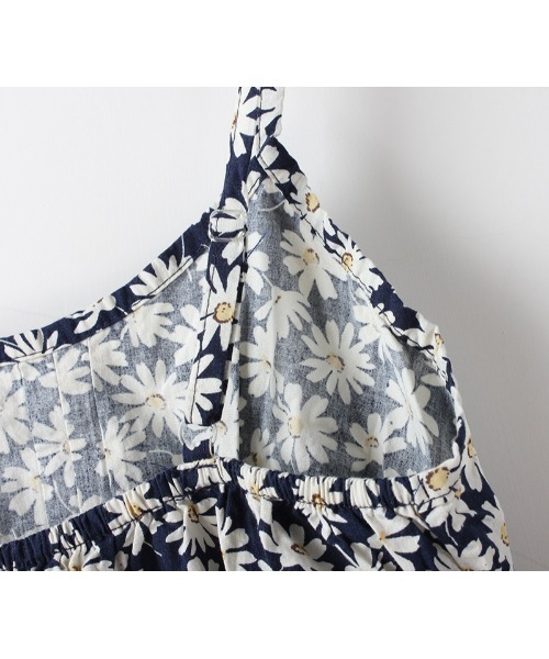 ★ ビームスボーイ コットン 100% キャミソール ワンピース 派手柄 花柄 美品BEAMS BOY 花柄キャミソールロングワンピース - メルカリ