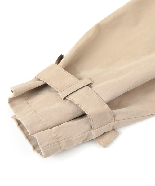 titivate(ティティベイト)の「フリル襟ミドルコート(トレンチコート・レディース・ベージュ・M)」の6枚目の写真