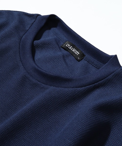 LYLE&SCOTT（ライルアンドスコット）の「【LYLE&SCOTT/ライルアンドスコット】ワンポイント ゴールデンイーグル刺繍 TCラッセル鹿の子 クルーネック半袖Tシャツ（Tシャツ/カットソー・メンズ・Brick /ベージュ/スミクロ/ネイビー/ホワイト/グリーン/カーキ/サックスブルー・LL/L/M）」の22枚目の写真