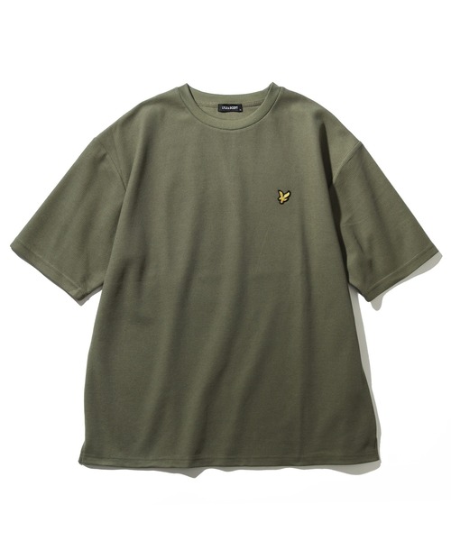 LYLE&SCOTT（ライルアンドスコット）の「【LYLE&SCOTT/ライルアンドスコット】ワンポイント ゴールデンイーグル刺繍 TCラッセル鹿の子 クルーネック半袖Tシャツ（Tシャツ/カットソー・メンズ・Brick /ベージュ/スミクロ/ネイビー/ホワイト/グリーン/カーキ/サックスブルー・LL/L/M）」の12枚目の写真