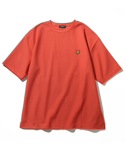 LYLE&SCOTT（ライルアンドスコット）の「【LYLE&SCOTT/ライルアンドスコット】ワンポイント ゴールデンイーグル刺繍 TCラッセル鹿の子 クルーネック半袖Tシャツ（Tシャツ/カットソー・メンズ・Brick /ベージュ/スミクロ/ネイビー/ホワイト/グリーン/カーキ/サックスブルー・LL/L/M）」の19枚目の写真