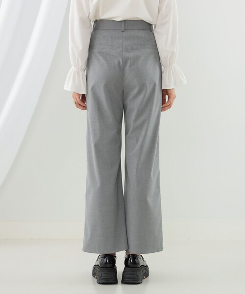 Ray BEAMS（レイビームス）の「Ray BEAMS / カットワーク パンツ（その他パンツ・レディース・グレー/ブラック・0/1）」の14枚目の写真