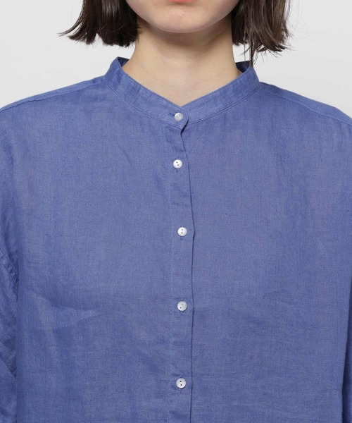 niko and...（ニコアンド）の「FINEリネンキャンディスリーブブラウス（シャツ/ブラウス・レディース・ブルー/アイボリー/ライトブルー/ピンク/イエロー・MEDIUM/LARGE）」の21枚目の写真