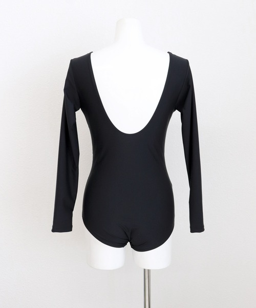 Chaos バックオープン水着 ブラック 40サイズ　ワンピース sea dress バックオープンデザインワンピース/水着 ブラック M