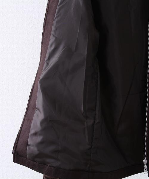 coen(コーエン)の「メルトンレザーロングスタジャン(スタジャン・メンズ・ネイビー/ダークブラウン・LARGE/X-LARGE/MEDIUM/SMALL)」の14枚目の写真