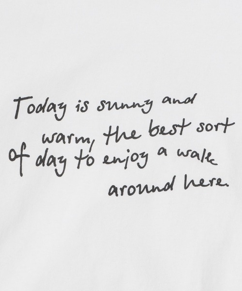 LEPSIM(レプシィム)の「アソートプリントT 115174(Tシャツ/カットソー・レディース・杢グレー/ライトイエロー/チャコールグレー/オフホワイト/ブラック・FREE)」の13枚目の写真