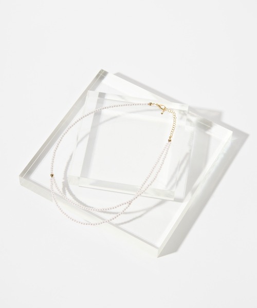 salle de bal（サルデバル）の「パールネックレス SPA 0382 SPI（ネックレス・レディース・ホワイト・FREE）」の5枚目の写真