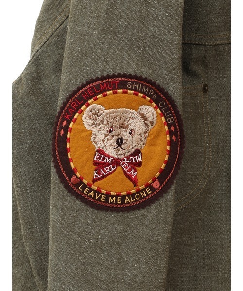 KARL HELMUT（カールヘルム）の「Sevens flowers 刺繍デニムジャケット