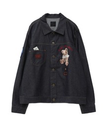 KARL HELMUT（カールヘルム）の「Sevens flowers 刺繍デニムジャケット