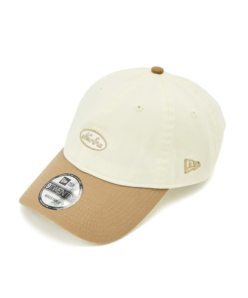 NEW ERA(ニューエラ)の「【NEWERA(R)/ニューエラ別注】9TWENTY Easy Snap oval logo cap(キャップ・レディース・ブルー系その他4/ベージュ系その他/ブルー系その他・FREE)」の6枚目の写真