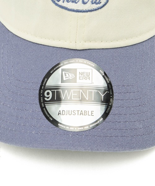 NEW ERA(ニューエラ)の「【NEWERA(R)/ニューエラ別注】9TWENTY Easy Snap oval logo cap(キャップ・レディース・ブルー系その他4/ベージュ系その他/ブルー系その他・FREE)」の13枚目の写真