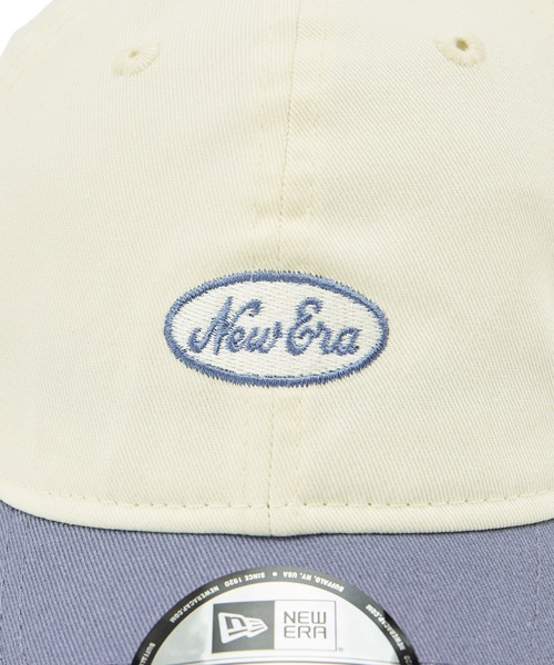 NEW ERA(ニューエラ)の「【NEWERA(R)/ニューエラ別注】9TWENTY Easy Snap oval logo cap(キャップ・レディース・ブルー系その他4/ベージュ系その他/ブルー系その他・FREE)」の15枚目の写真