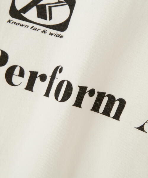 FREE'S MART（フリーズマート）の「◇ドロストラグランTシャツ（Tシャツ/カットソー・レディース・ホワイト/レッド/ブラック・FREE）」の5枚目の写真