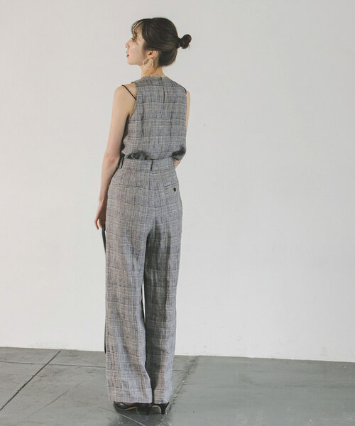 NOBLE◆N.Jam/アメスリトップス/タンクトップ/--/ポリエステル/BLK/24-051-240-1200-2-0// Noble（ノーブル）の「N.Jam/エヌジャム アメスリトップス