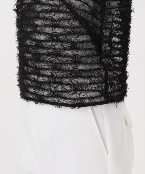 NOBLE◆N.Jam/アメスリトップス/タンクトップ/--/ポリエステル/BLK/24-051-240-1200-2-0// Noble（ノーブル）の「N.Jam/エヌジャム アメスリトップス