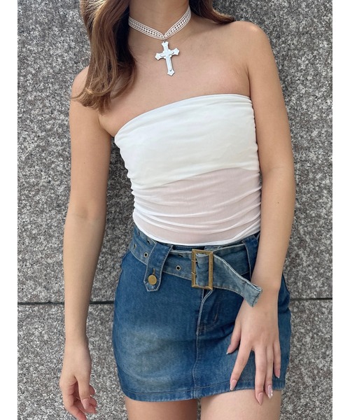 DURAS（デュラス）の「Lace string cloth（ネックレス・レディース・シルバー・FREE）」の2枚目の写真