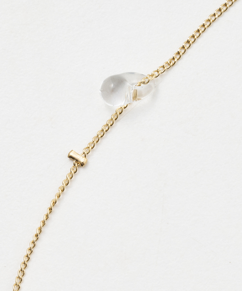 HARIO Lampwork Factory(ハリオランプワークファクトリー)の「【別注】【HARIO Lampwork Factory】kaste カステネックレス(ネックレス・レディース・クリア・フリー)」の9枚目の写真