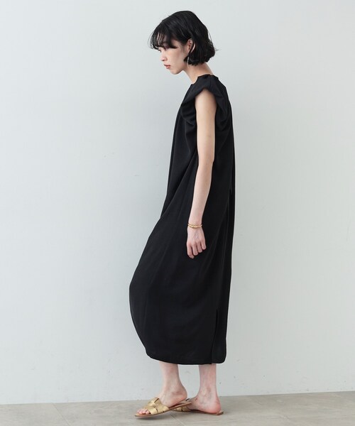 セール】【アトレ恵比寿&WEB限定】タックスリーブワンピース セール】【アトレ恵比寿&WEB限定】タックスリーブワンピース