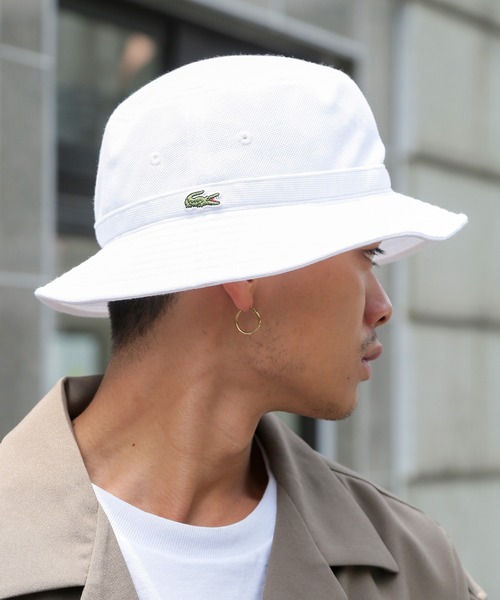 Supreme LACOSTE L!VE バケットハット 黒 Supreme x Lacoste SS18 Black Velour Crusher Bucket Hat | eBay