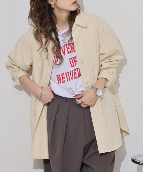 BIG MIKE(ビッグマイク)の「BIGMIKE Chambray L/S Shirts シャンブレークラシック長袖シャツ(シャツ/ブラウス・メンズ・ブラック/ダークインディゴブルー/ライトインディゴブルー/ナチュラル・M/L/XL)」の2枚目の写真