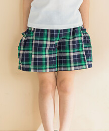 Noeil aime BeBe（ノイユエイムベベ）の「【お揃い】チェックサイドポケットキュロットパンツ(90~130cm)（その他パンツ・キッズ）」