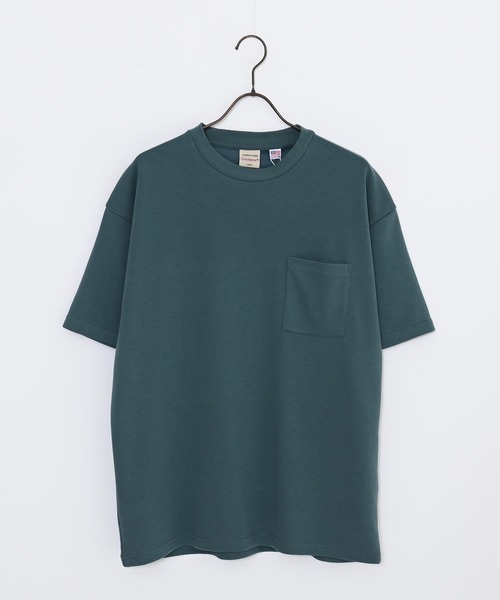 Goodwear(グッドウェア)の「『Goodwear/グッドウェア』クルーネック接触冷感吸水速乾ポケ付きS/S BIG TEE 半袖(Tシャツ/カットソー・メンズ・カーキ/ブラック/ホワイト/チャコール・XL/L/M)」の21枚目の写真