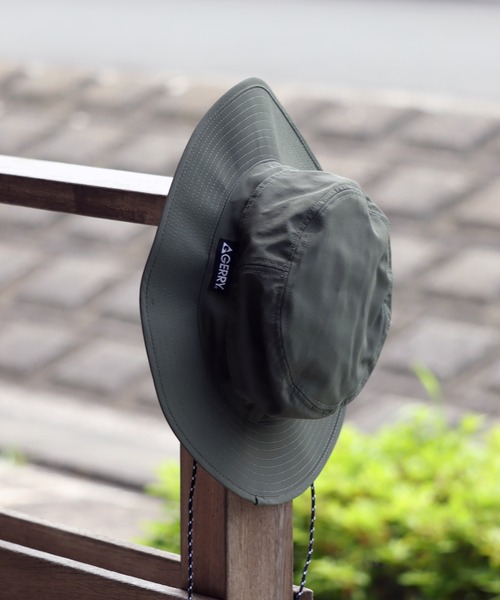 GERRY（ジェリー）の「【GERRY/ジェリー】織りネーム アドベンチャーハット（ハット・メンズ・カーキ/ブラック/ネイビー・FREE）」の17枚目の写真