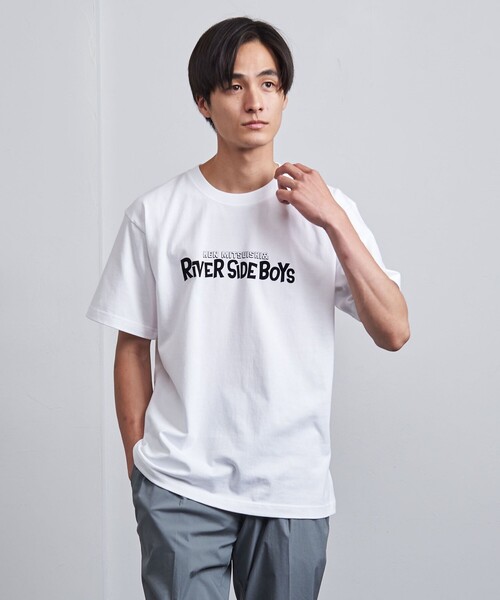 UNITED ARROWS（ユナイテッドアローズ）の「【別注】 ＜RIVER SIDE BOYS＞ KenMitsuishi Tee（Tシャツ/カットソー・メンズ・ホワイト・S/M/L/XL）」の8枚目の写真