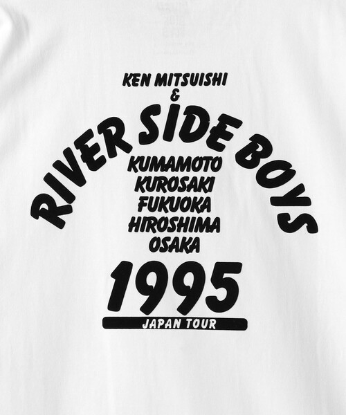 UNITED ARROWS（ユナイテッドアローズ）の「【別注】 ＜RIVER SIDE BOYS＞ KenMitsuishi Tee（Tシャツ/カットソー・メンズ・ホワイト・S/M/L/XL）」の17枚目の写真