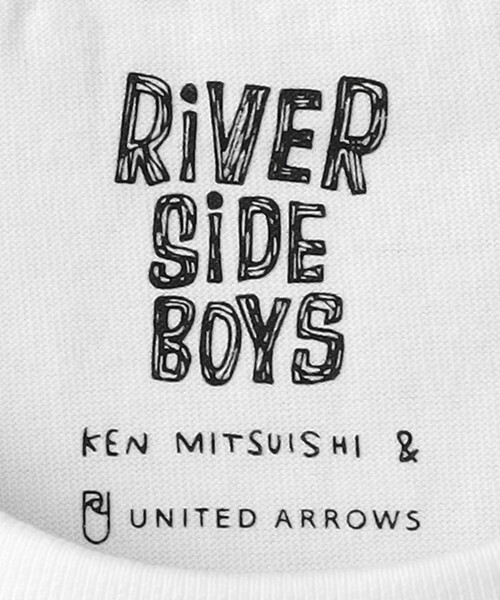 UNITED ARROWS（ユナイテッドアローズ）の「【別注】 ＜RIVER SIDE BOYS＞ KenMitsuishi Tee（Tシャツ/カットソー・メンズ・ホワイト・S/M/L/XL）」の10枚目の写真