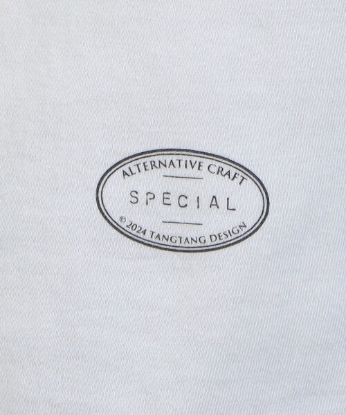 TANGTANG(タンタン)の「TANG TANG SESSION プリントTシャツ(Tシャツ/カットソー・メンズ・ホワイト系その他・L/XL)」の6枚目の写真