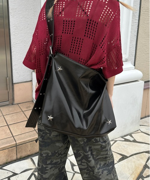 ☆ Baggu ☆ カーゴ ショルダーバッグ Stars BAGGU カーゴナイロン