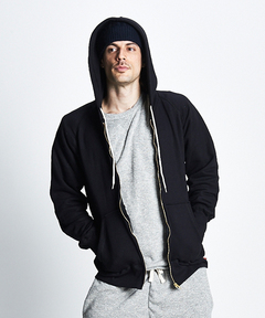 スウェットラグランフルジップフード made in CANADA