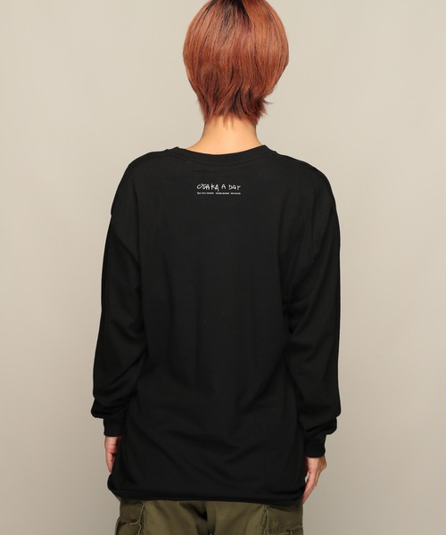 YEN TOWN MARKET(イェンタウンマーケット)の「【Jiro Konami】小浪次郎 道頓堀 ロングスリーブ(Tシャツ/カットソー・メンズ・ブラック/ホワイト・XL/L/M)」の12枚目の写真