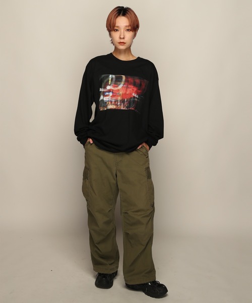 YEN TOWN MARKET(イェンタウンマーケット)の「【Jiro Konami】小浪次郎 道頓堀 ロングスリーブ(Tシャツ/カットソー・メンズ・ブラック/ホワイト・XL/L/M)」の13枚目の写真
