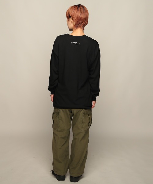 YEN TOWN MARKET(イェンタウンマーケット)の「【Jiro Konami】小浪次郎 道頓堀 ロングスリーブ(Tシャツ/カットソー・メンズ・ブラック/ホワイト・XL/L/M)」の14枚目の写真