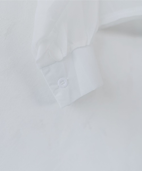 madrepadre(マドレパドレ)の「リボンシアーシャツブラウス(シャツ/ブラウス・レディース・ホワイト・MEDIUM/LARGE)」の19枚目の写真